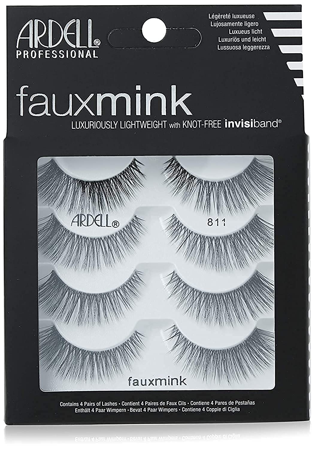 Ardell Faux Mink 811 con definición natural para uso diario.
