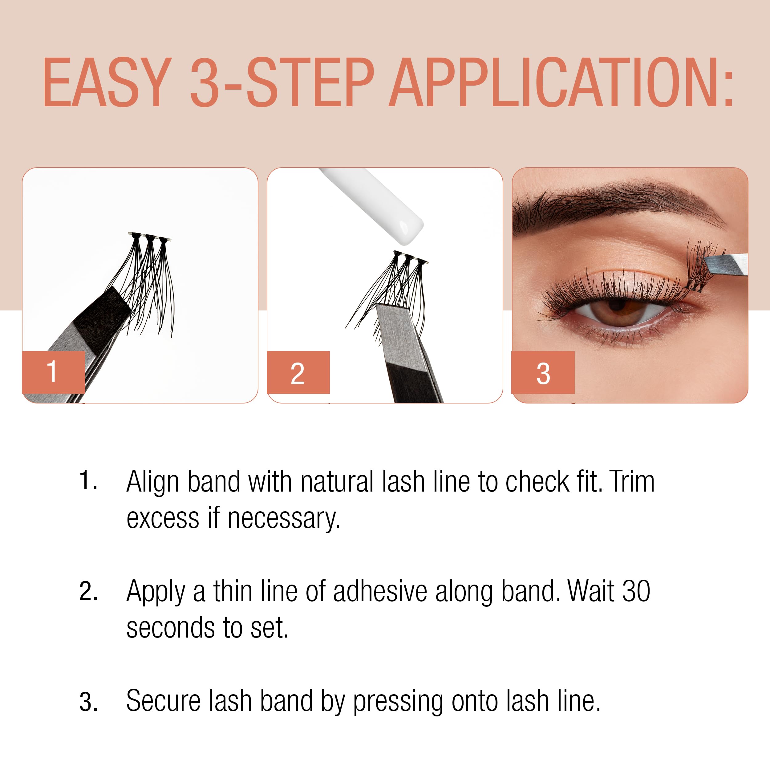 Ardell Naked Lashes 420: adhesivo Duo de 1 g para fijación duradera.