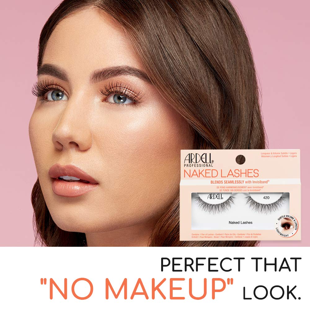 Ardell Naked Lashes 420 con efecto ligero para ojos sin peso