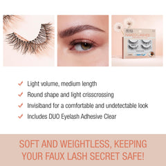Ardell Naked Lashes 420: cómodo y reutilizable con dos pares.