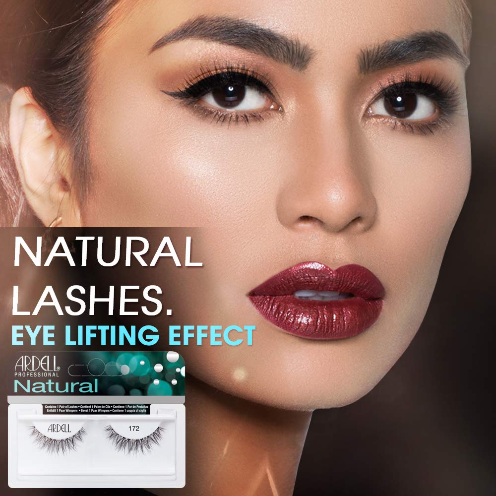 Arduell Natural Lashes 172: fibra suave para un volumen delicado.