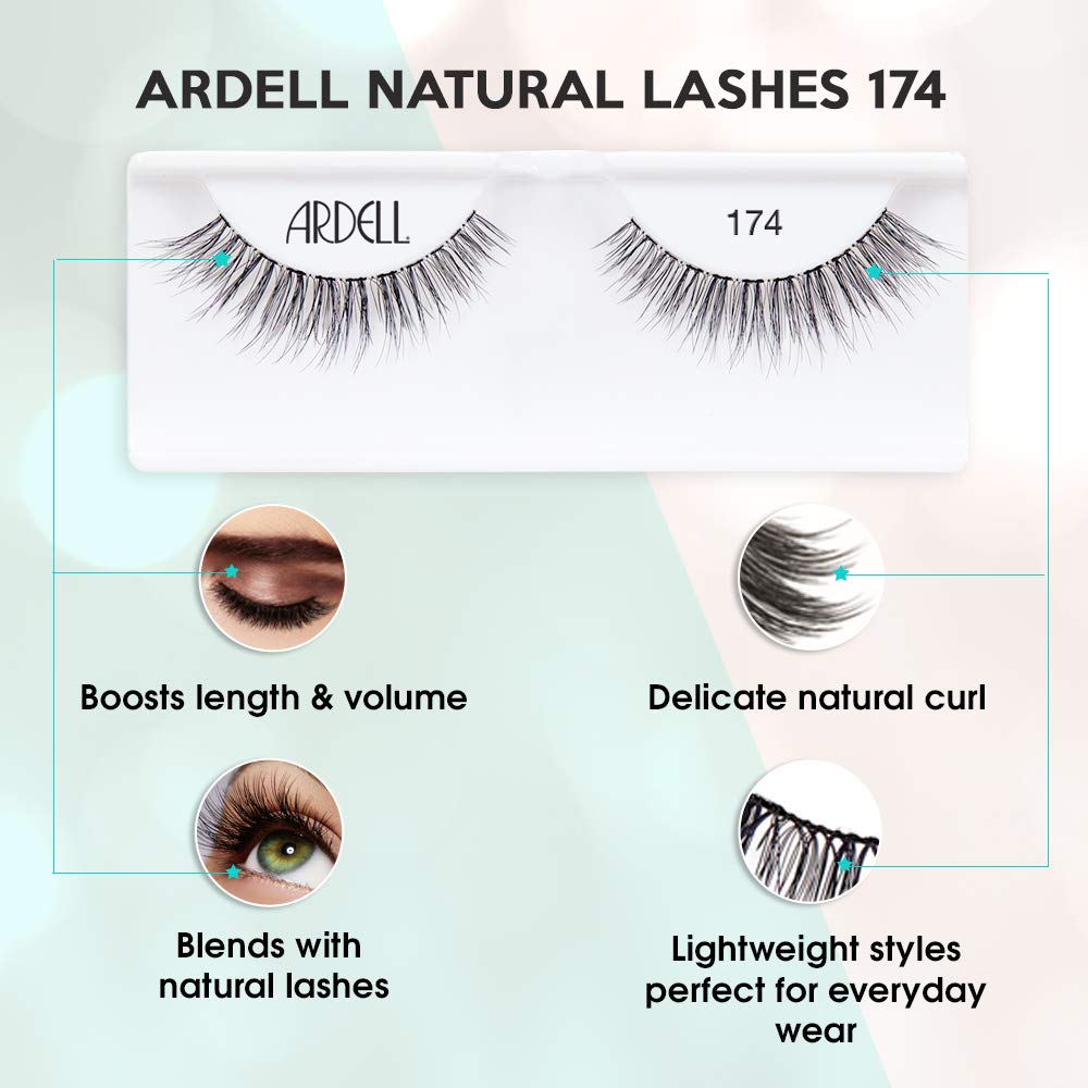 Ardell Natural 174: banda suave para comodidad diaria