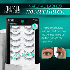 Ardell 110 pestanas centro elongado: mirada mas amplia y definicion.