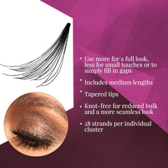 Ardell Double Up, uso reutilizable con cuidado para múltiples looks.