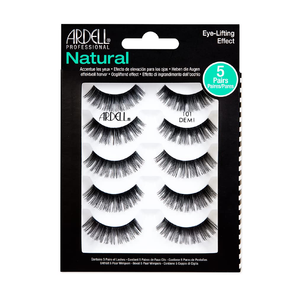 Ardell 101 Demi Negro con banda estrecha para look natural diario