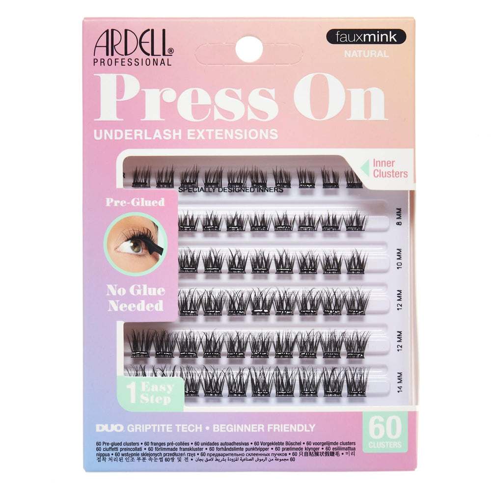 Ardell Press On Fauxmink Natural: empaque práctico para llevar y empezar con facilidad