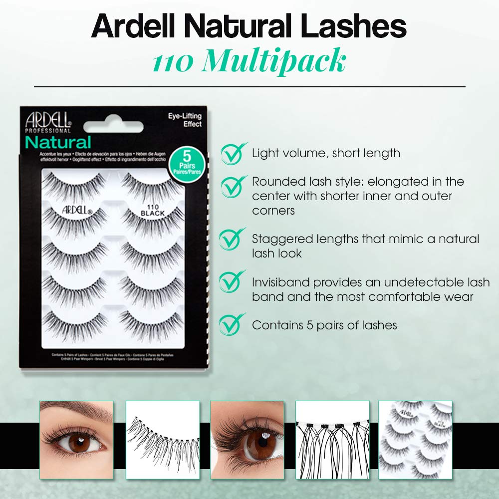 Ardell regard ouvert 110 noir – effet lifting subtil