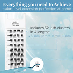 Ardell Seamless: longitudes 10–16 mm para apariencia personalizada