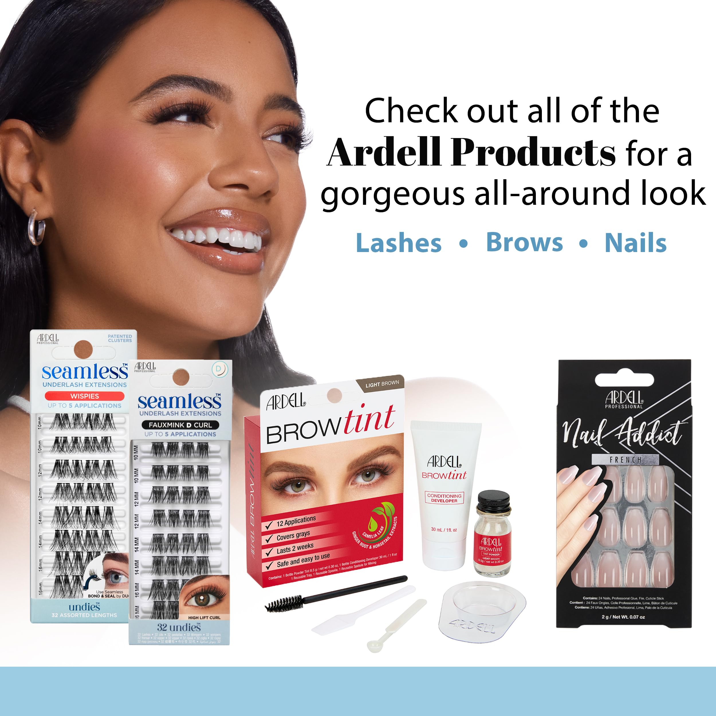 Uso diario cómodo con Ardell Underlash para un look suave