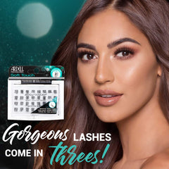Ardell Soft Touch Trios, textura suave para pestañas naturalmente hermosas.