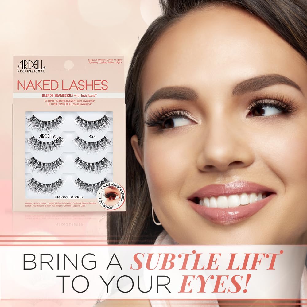 Ardell Strip Lashes Bande Invisible, confort et application rapide.