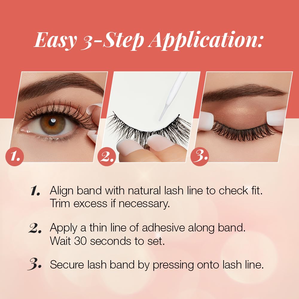Ardel Strip Lashes bande invisible souple et discrète.
