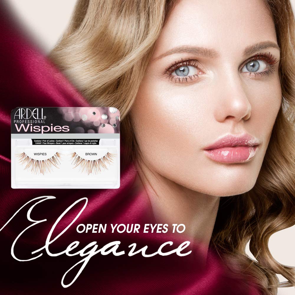 Ardell Wispies con banda invisible para aplicación discreta y cómoda.