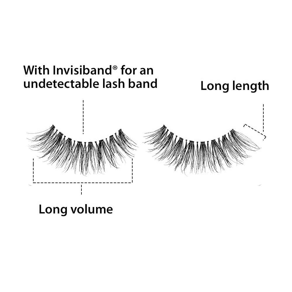 Ardell Wispies 700: efecto entrecruzado que realza la mirada.