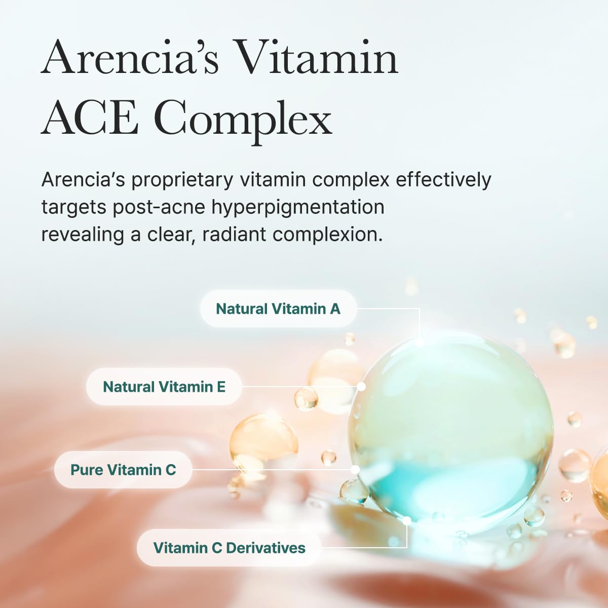 Arencia Glow Hyssop effet-glace-peau-lumineuse : peau lumineuse et fraîche au matin.