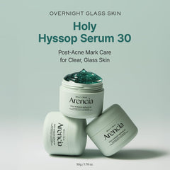 Arencia Glow Hyssop serum-nuit-texture-creme : texture riche et absorption aisée.
