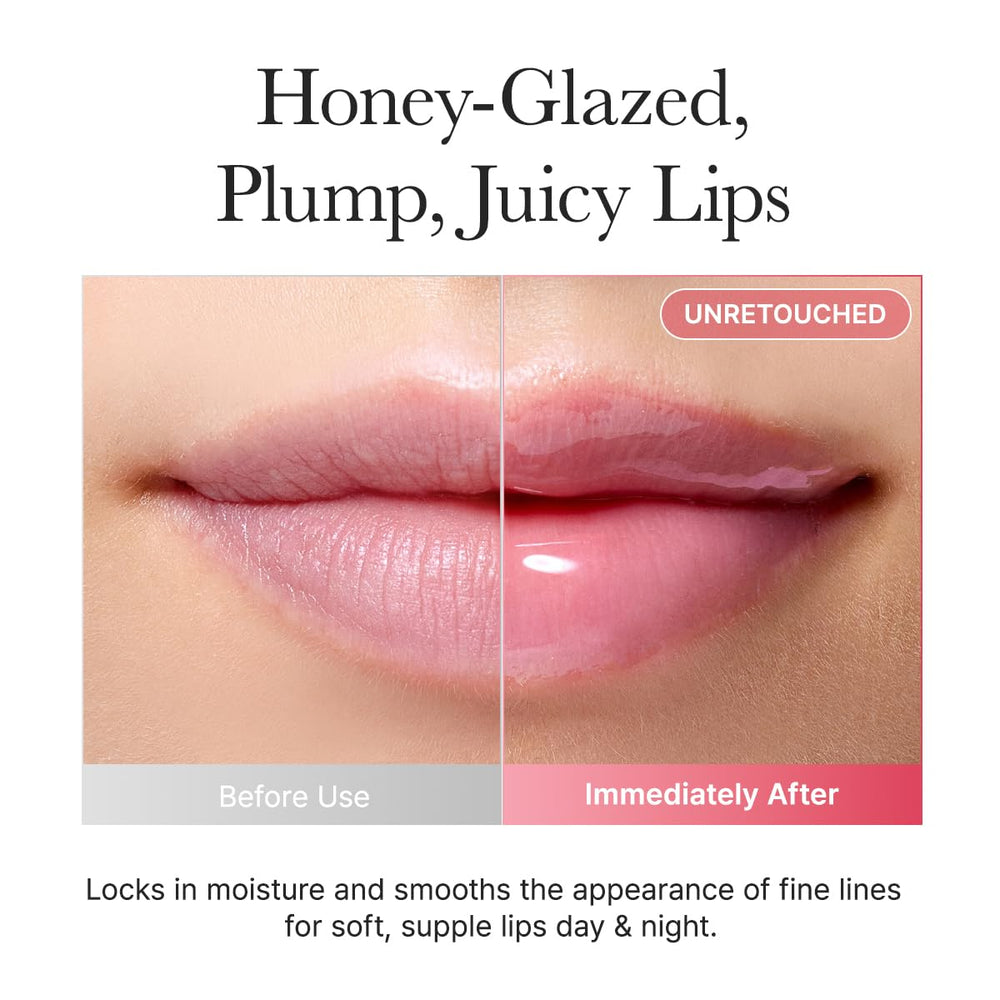 Despertar con labios suaves y ligeramente glaseados