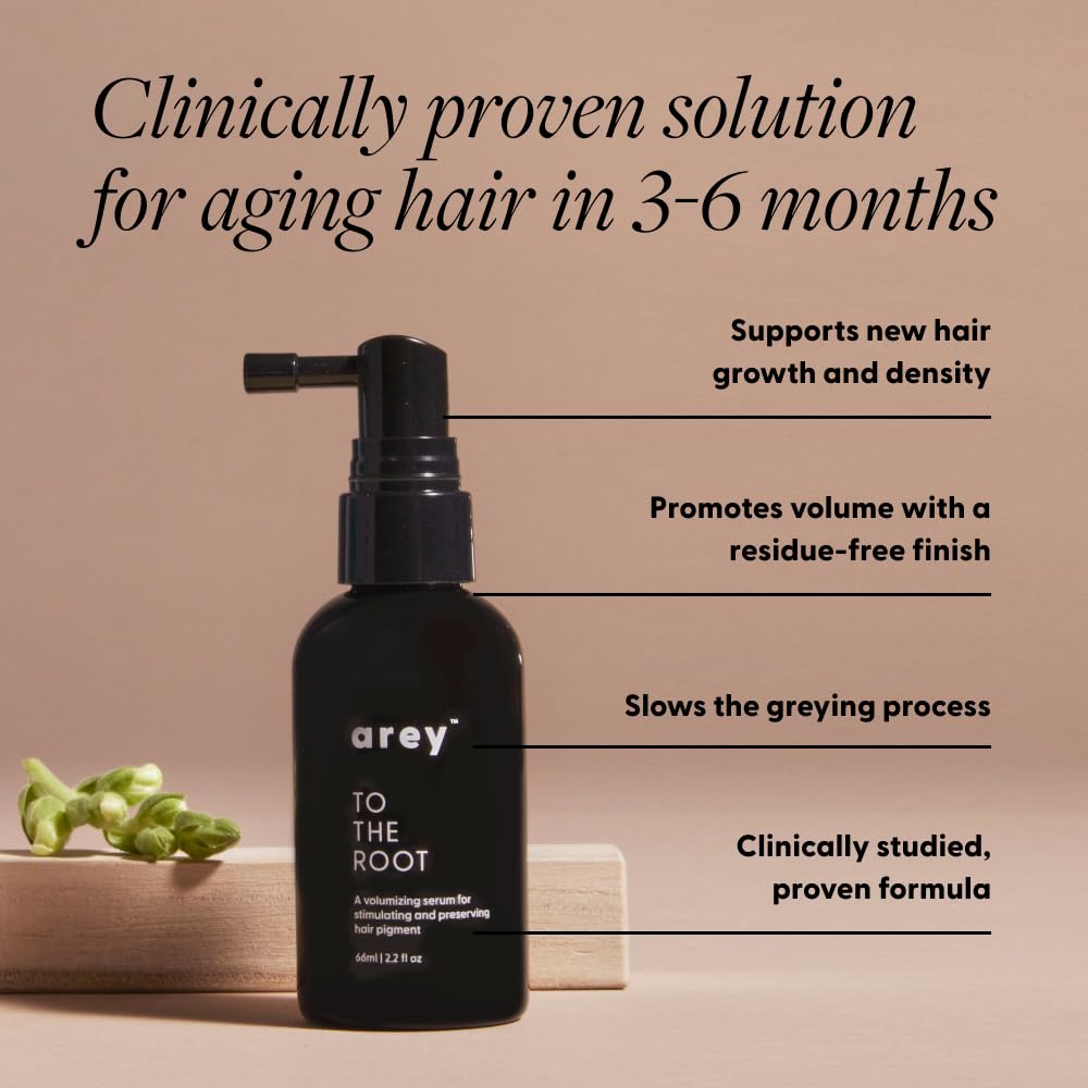 Arey To The Root Serum, textura ligera sin grasa para el cabello
