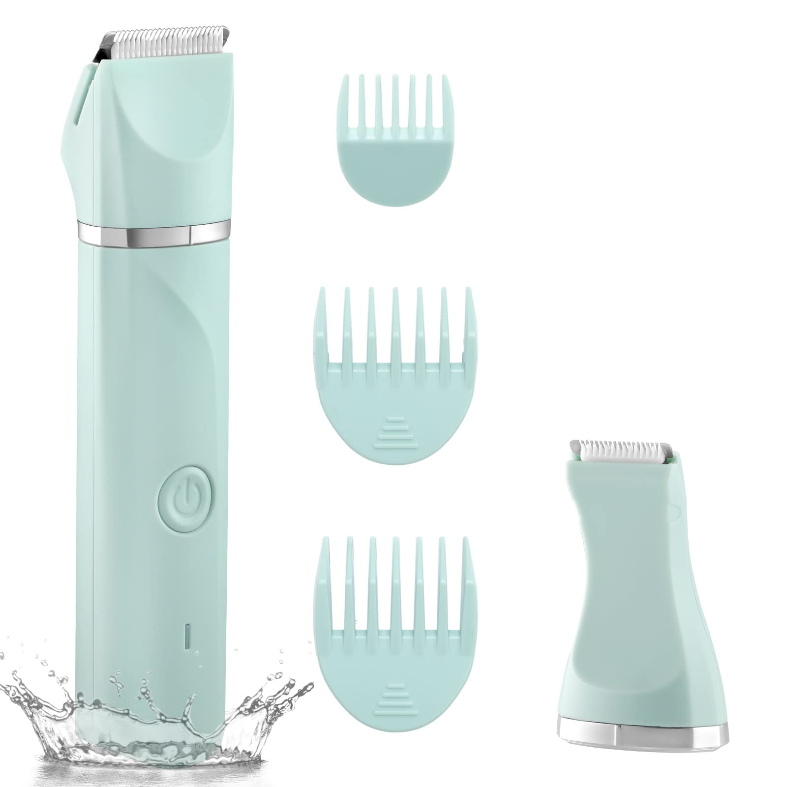 AREYZIN bikini-trimmer compacto, diseño ergonómico para uso diario y cómodo