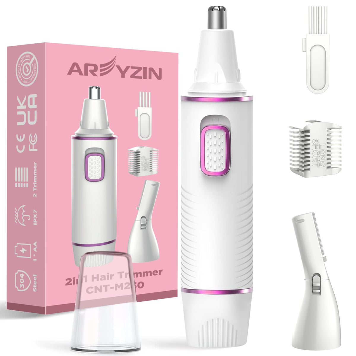 AREYZIN nariz vello nasal: corte suave para comodidad diaria
