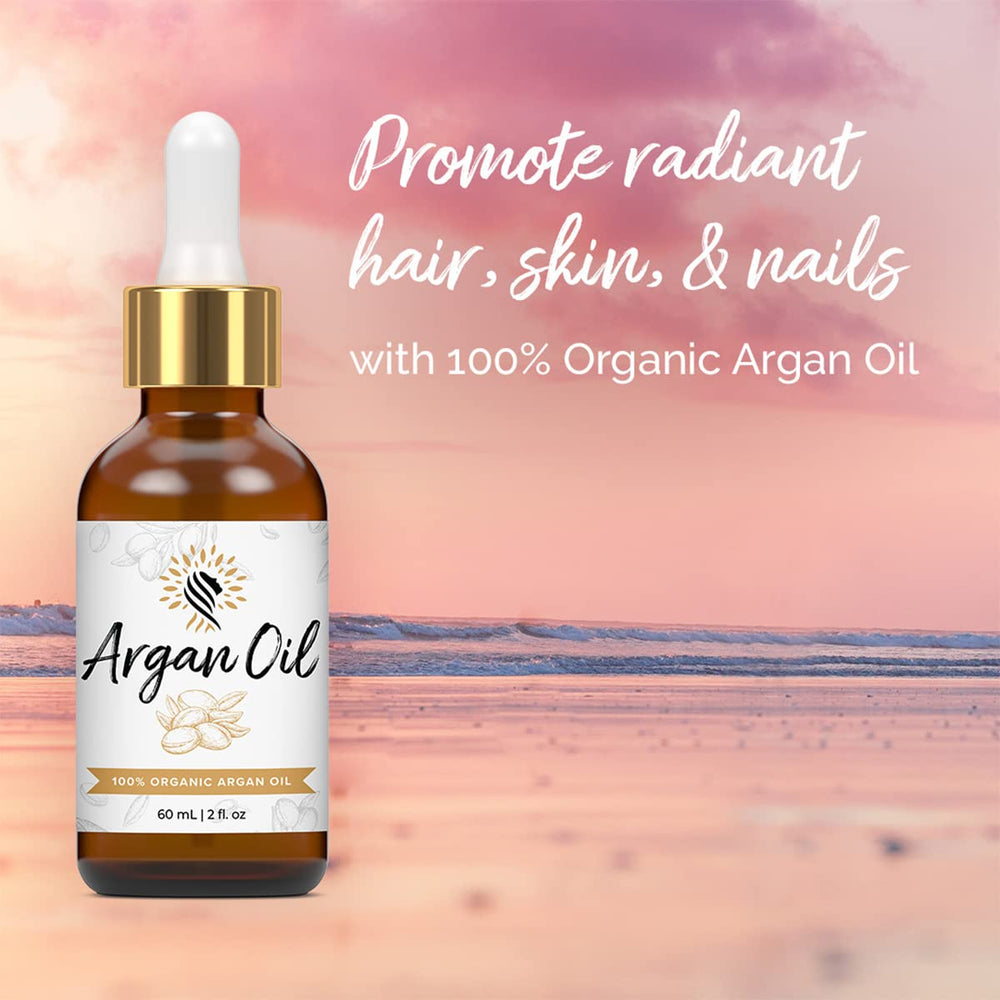Argan Cosmetics textura suave que transmite hidratación profunda para piel y cabello.