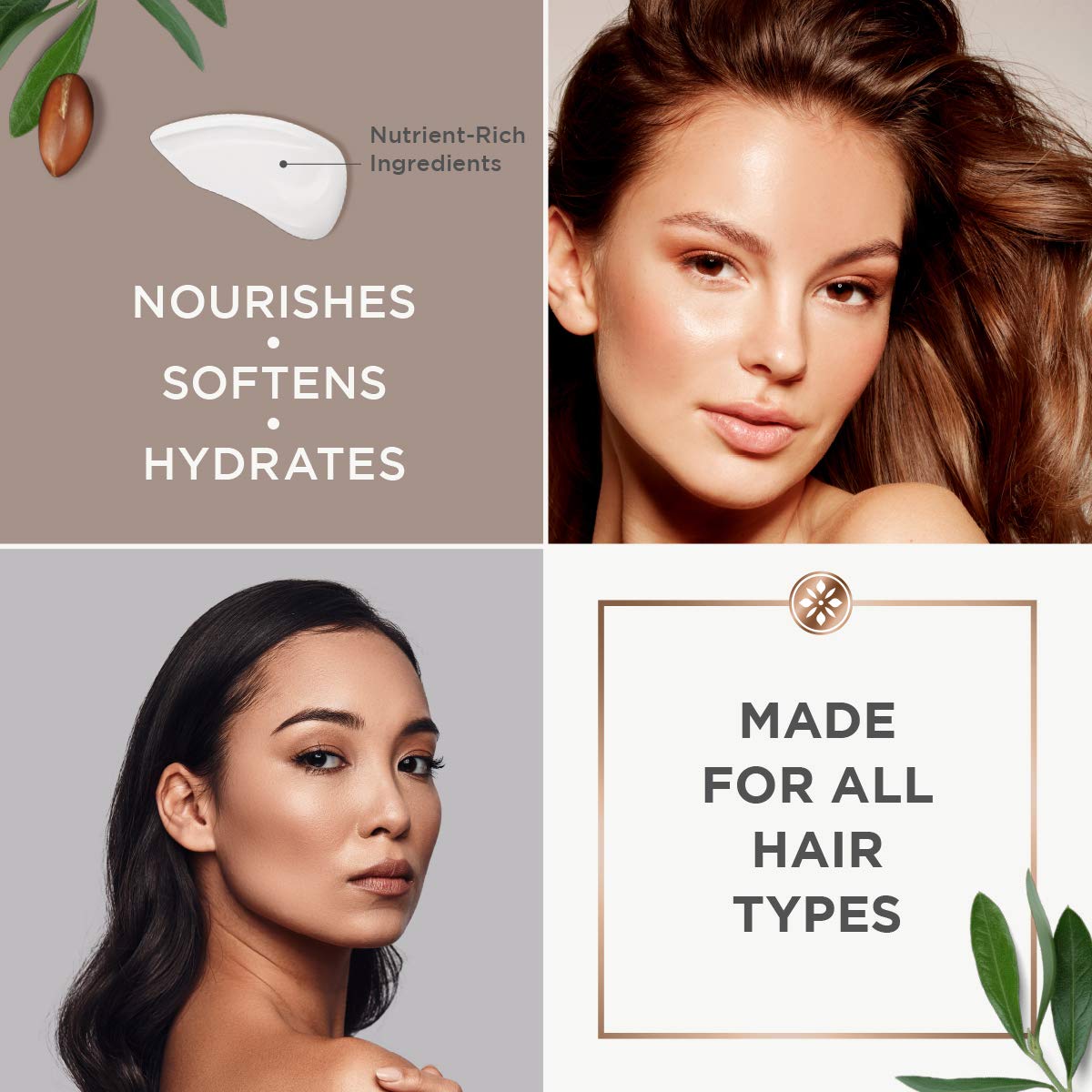 Apto para todo tipo de cabello, especialmente dañado por procesos químicos