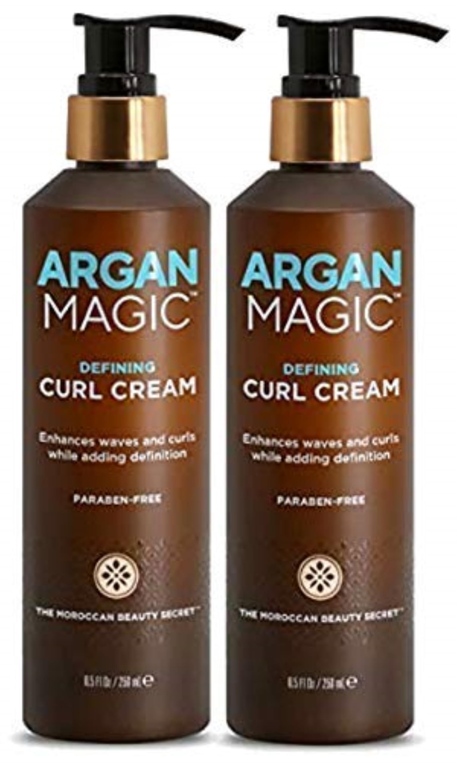 Argan Magic crema definicion rizos en botella para rizos más definidos.