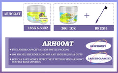 ARHGOAT control de bordes, fijación extrema para estilos apretados.
