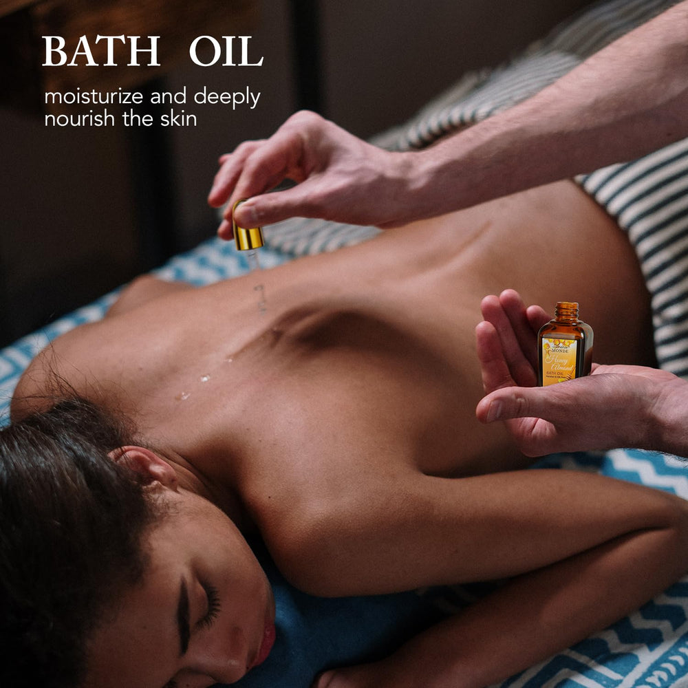 ArioseMonde bulle-bain : mousse légère pour un bain enveloppant.
