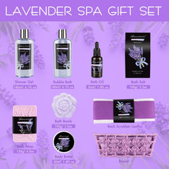 ArioseMonde spa lavanda con burbujas para un momento de cuidado en casa.