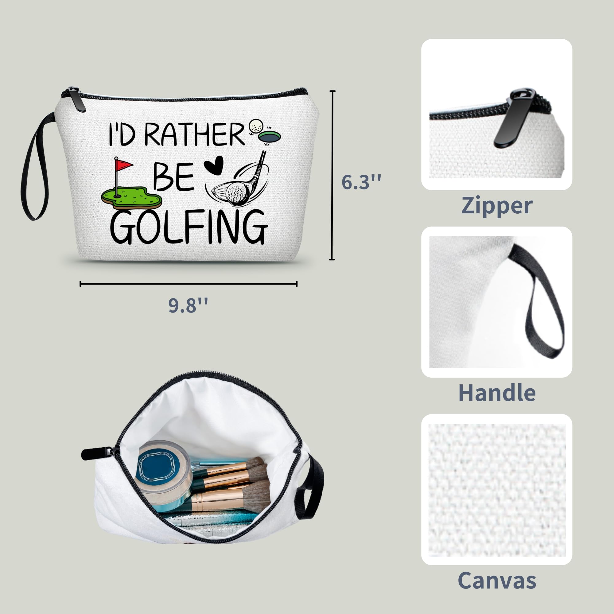 Bolso cosmético pequeño ARIOSEY de 9x2x6 pulgadas para viaje diario.