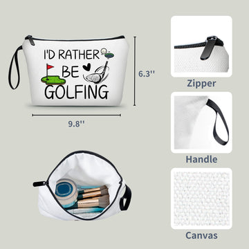 Bolso cosmético pequeño ARIOSEY de 9x2x6 pulgadas para viaje diario.