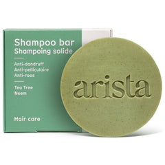 Arista Ayurveda barra anticaspa con árbol del té para cuero cabelludo cómodo.