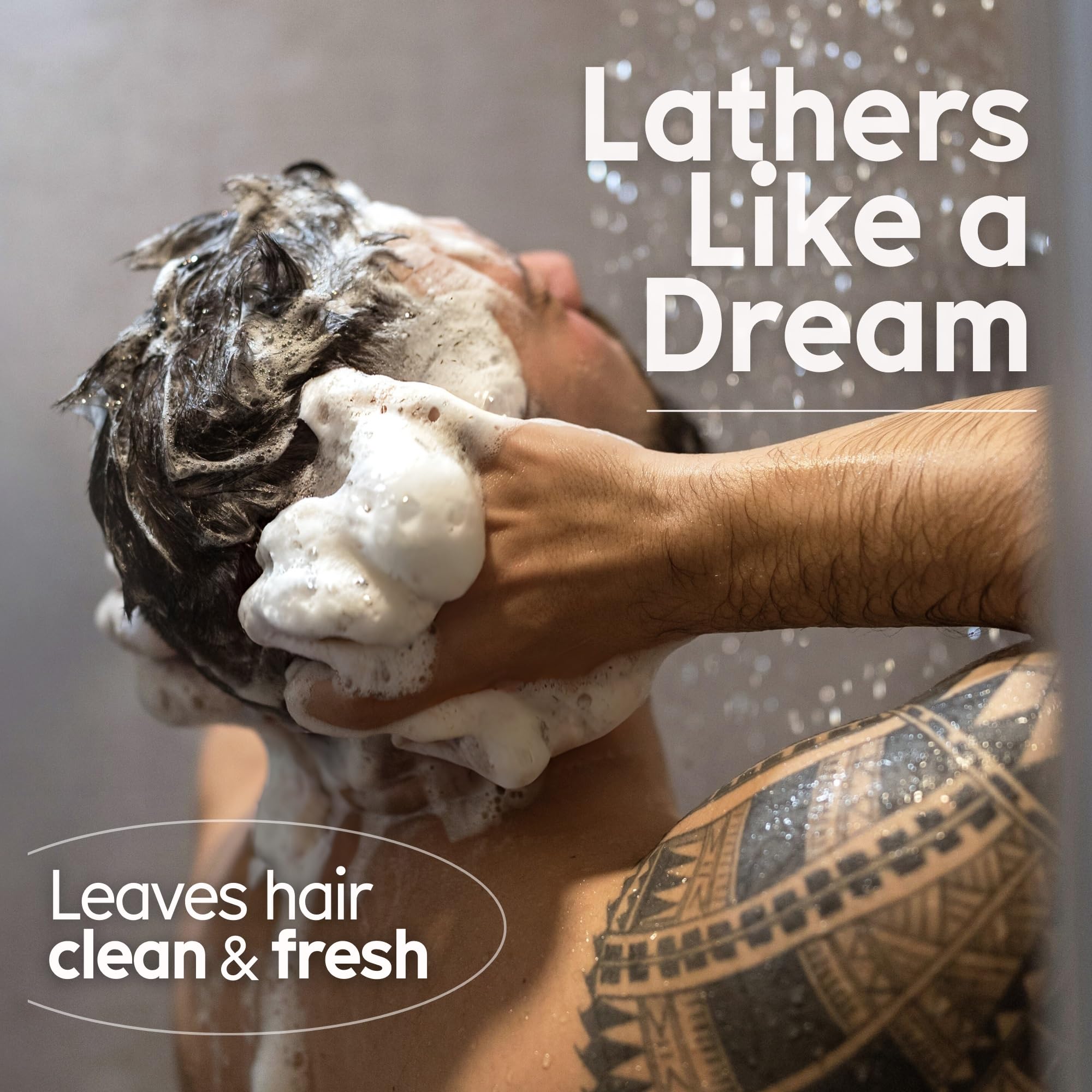 Arista Ayurveda barra champú sin sulfatos para cabello sano.