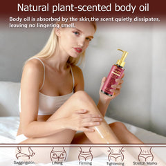 ARIYE oil spread on skin during massage for absorption
