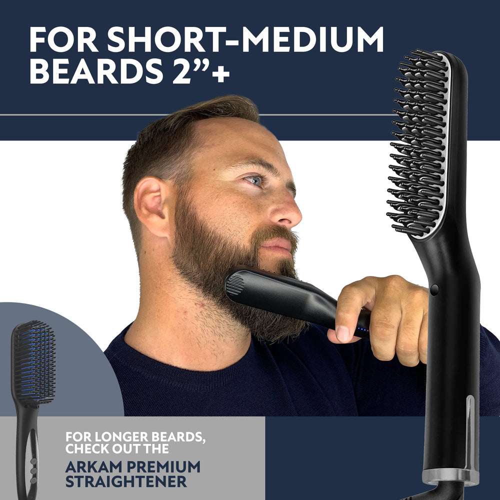 Arkam reduce frizz en barba gracias a la tecnología iónica