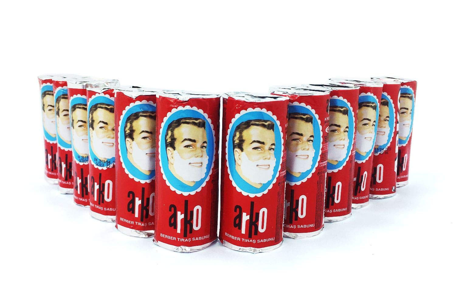 Arko Men barra crema-afeitar hidratación de la piel durante el afeitado.