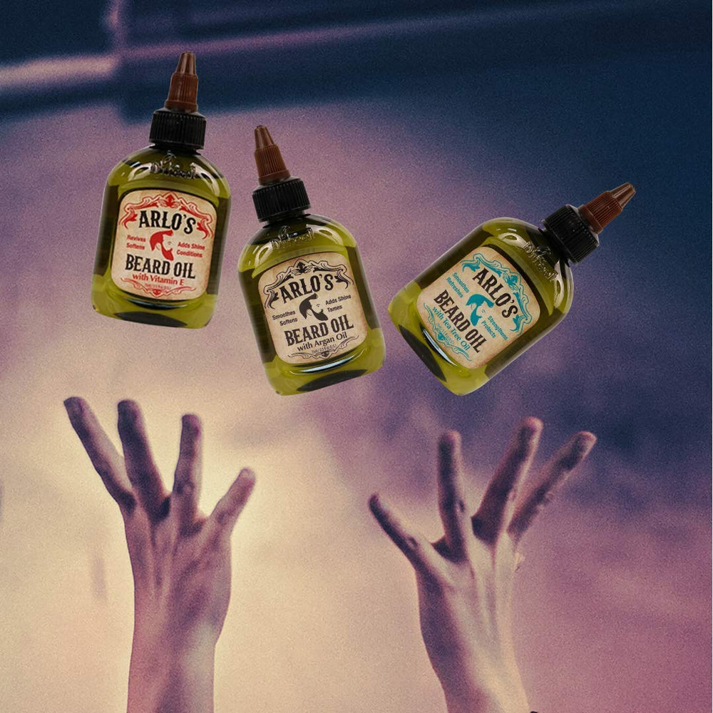 Arlo's Aceite para barba original, absorción rápida para uso diario.