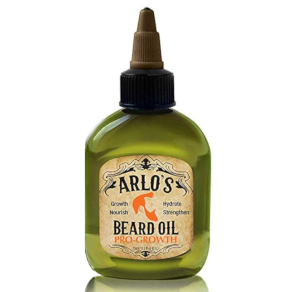 Arlo's Aceite para barba original con aplicador, aplicación precisa y rápida.