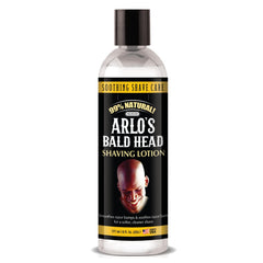 Arlo's loción para afeitar cabeza calva en botella, deslizamiento suave para piel cómoda