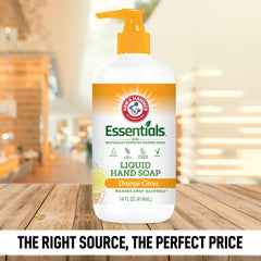 Arm & Hammer jabon liquido formando espuma suave para lavado diario