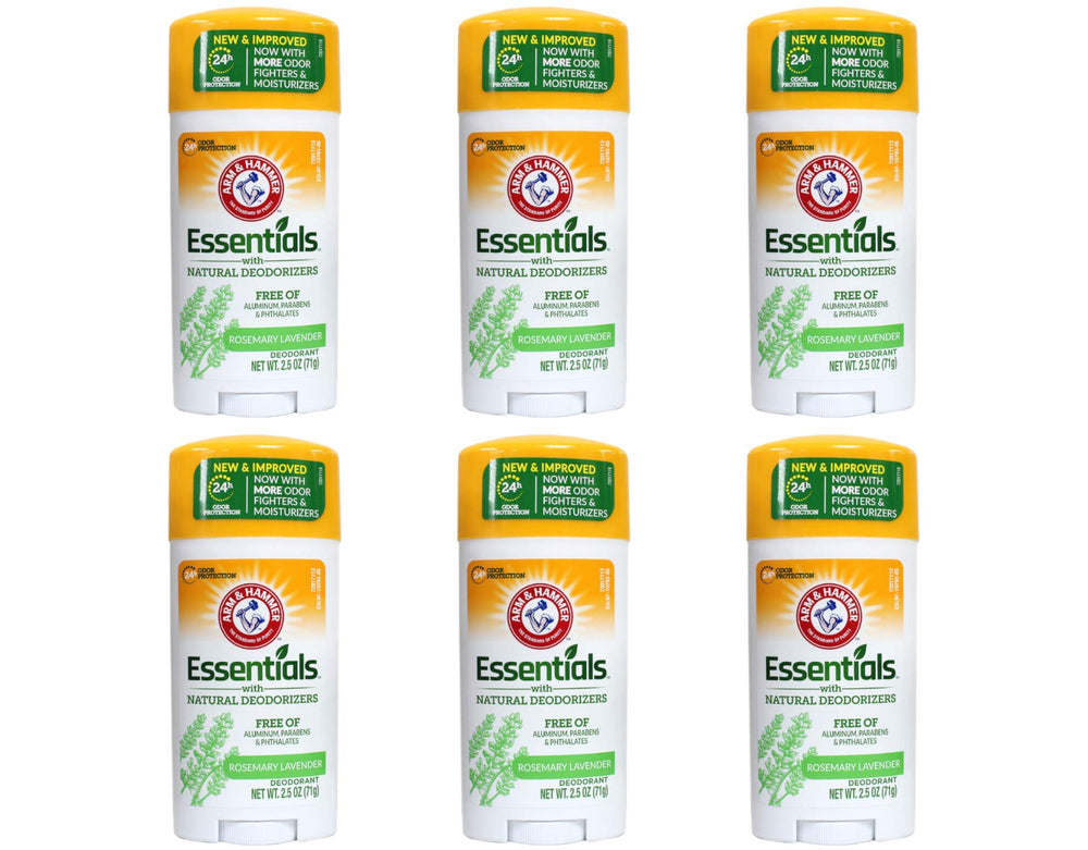 Arm & Hammer Essentials desodorante natural Fresh en botella; aroma fresco y uso diario.