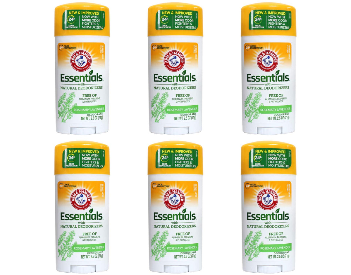 Arm & Hammer Essentials desodorante natural Fresh en botella; aroma fresco y uso diario.