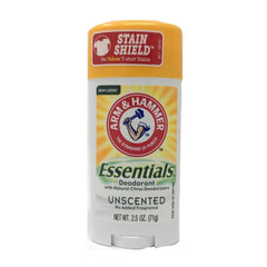 Arm & Hammer Essentials desodorante natural sin fragancia, protección diaria.