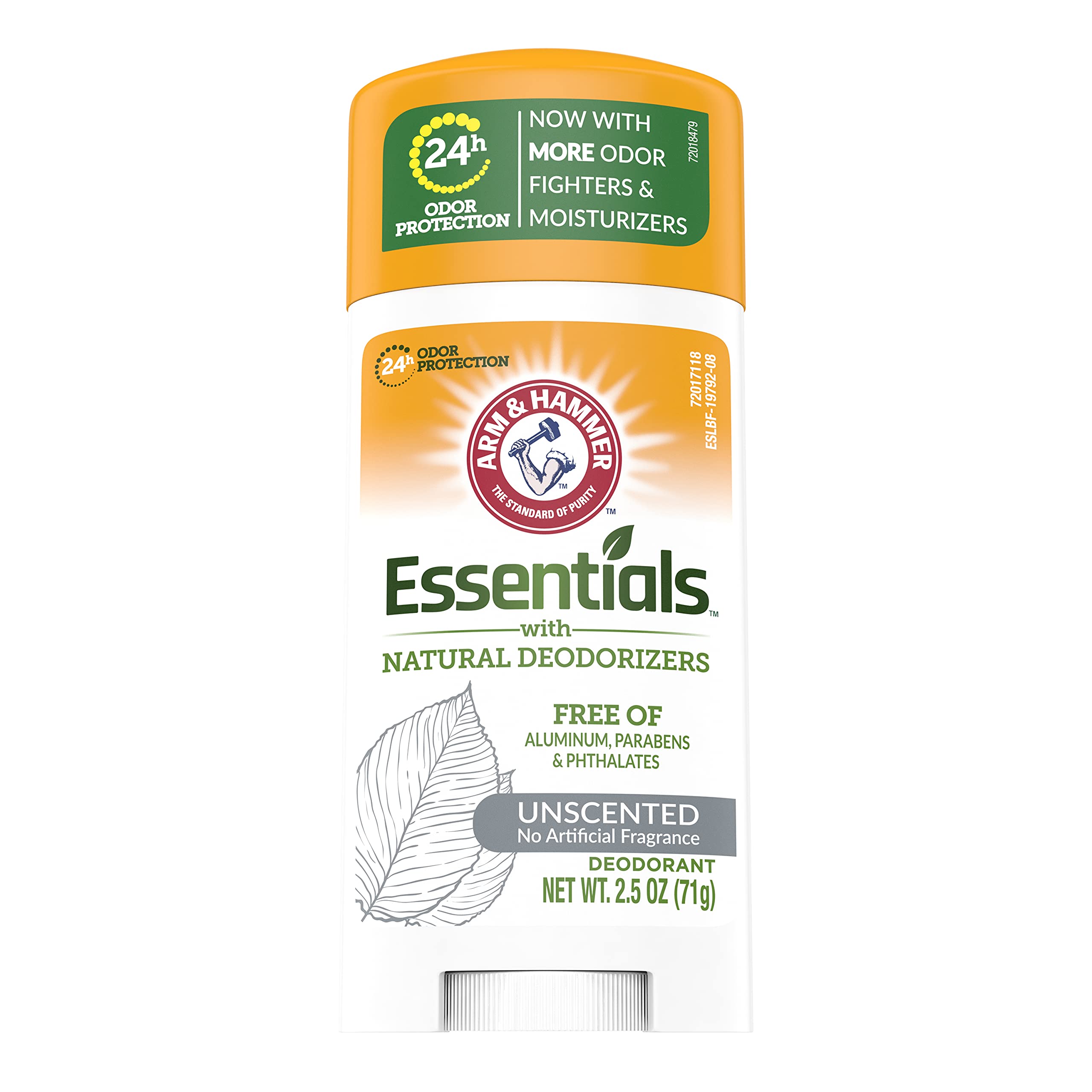 Arm & Hammer Essentials Desodorante con neutralizadores naturales para uso diario.