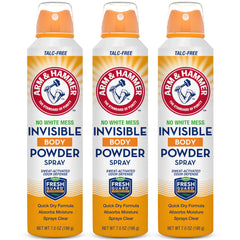 Arm & Hammer polvo invisible para cuerpo en aerosol, controla sudor sin manchas