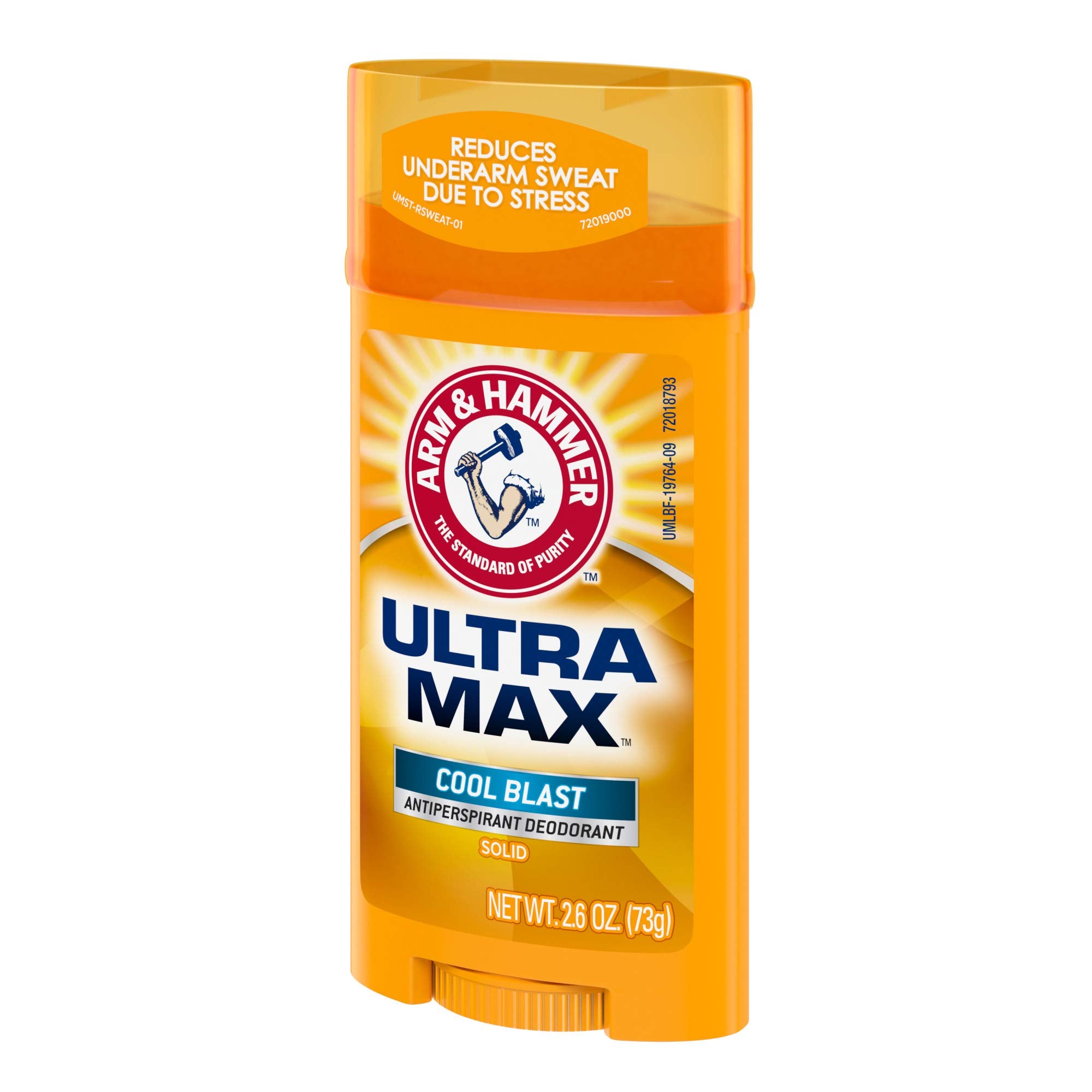 Arm & Hammer Ultra Max reduce sudor bajo estrés diario.
