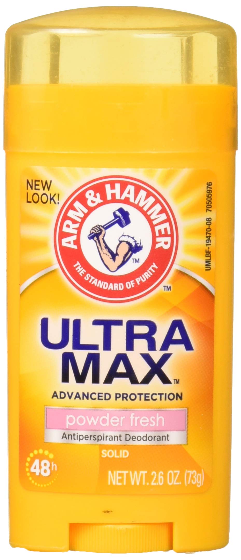 Arm & Hammer Ultramax barra desodorante; protección diaria contra olor