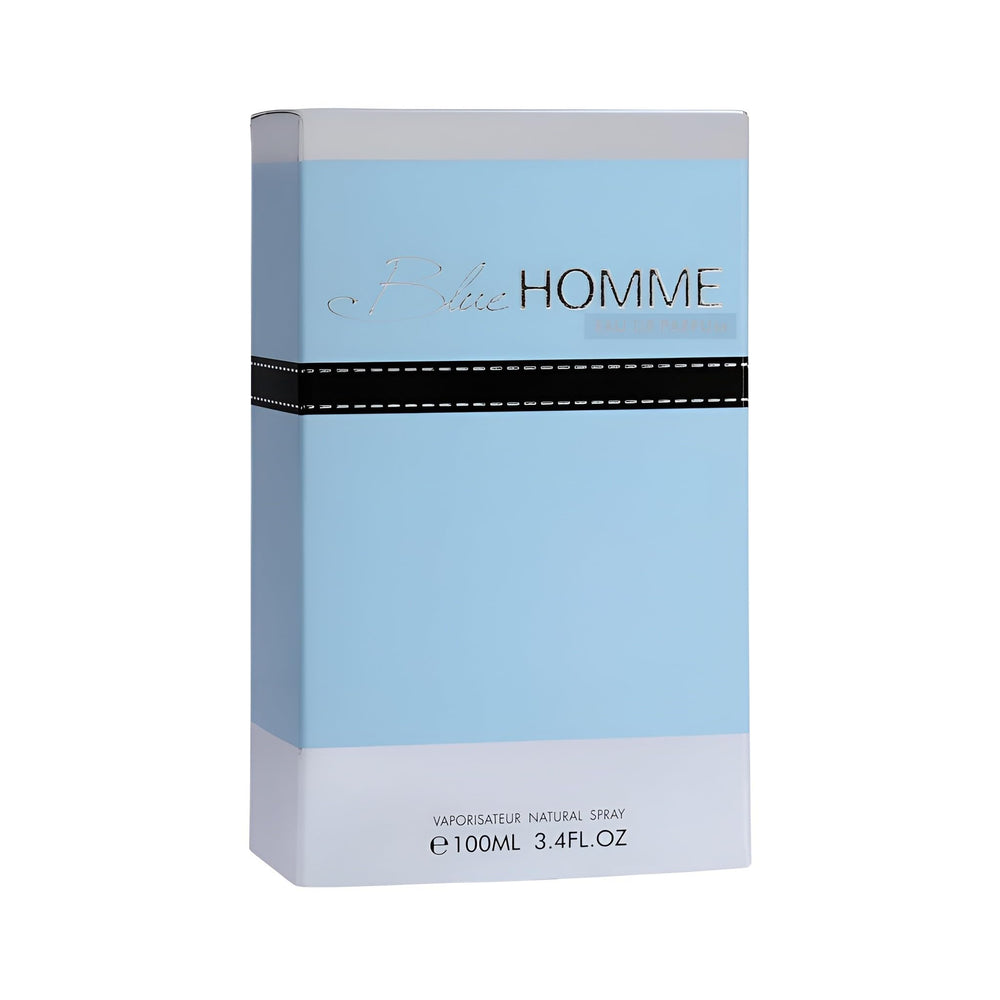 Armaf Blue Homme EDT box packaging suitable for gifting.