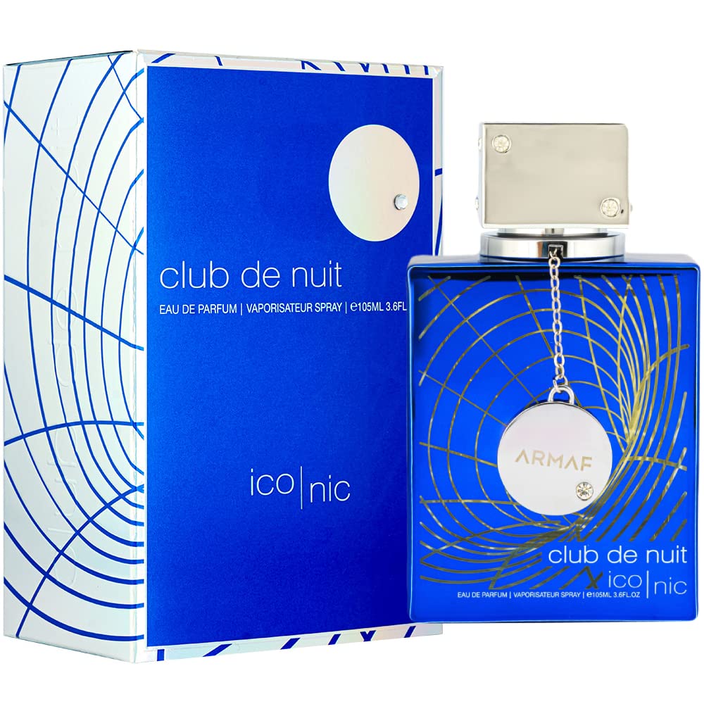Armaf Club de Nuit Azul Iconico, notas citricas para sensacion fresca